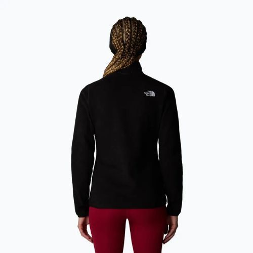 Hanorac pentru femei The North Face 100 Glacier FZ black/npf