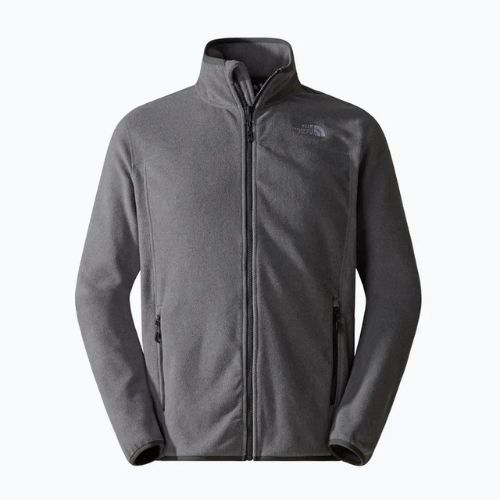 Hanorac pentru bărbați  The North Face 100 Glacier Full Zip medium grey heather