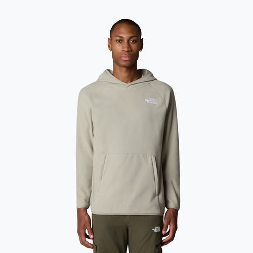 Hanorac pentru bărbați The North Face 100 Glacier Hoodie clay grey