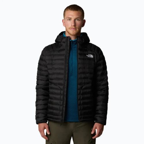 Geacă de puf pentru bărbați The North Face Huila Synthetic Hoodie black/asphalt grey