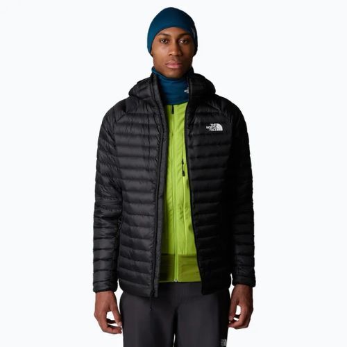 Geacă cu puf pentru bărbați The North Face Bettaforca Lt Down Hoodie black/black/npf