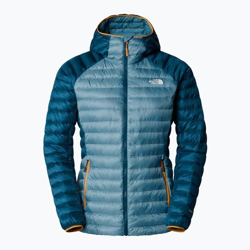 Geacă cu puf pentru femei The North Face Bettaforca Lt Down Hoodie algae blue/midnight petrol