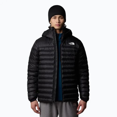 Jachetă de puf pentru bărbați The North Face Terra Peak Hoodie negru