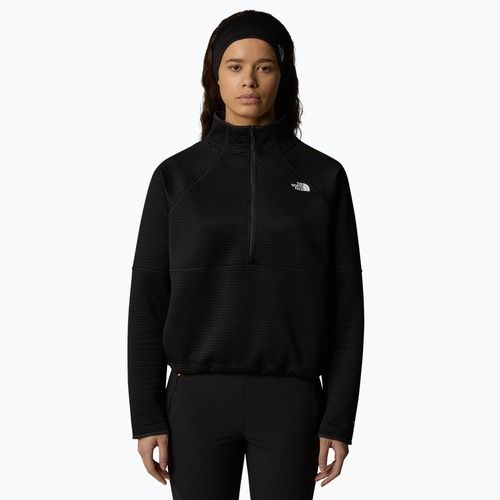 Bluză de trekking pentru femei The North Face Vertical Thermal 1/4 Zip black