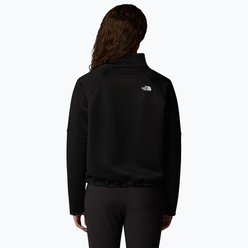 Bluză de trekking pentru femei The North Face Vertical Thermal 1/4 Zip black