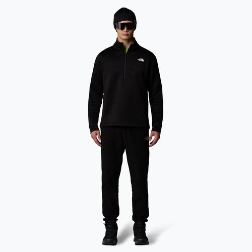 Bluză de trekking pentru bărbați The North Face Vertical Thermal 1/4 Zip black