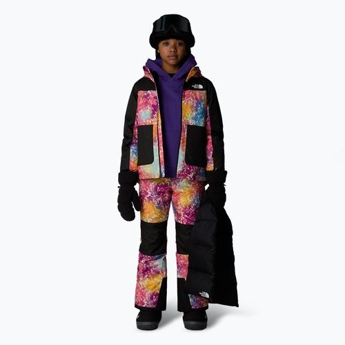 Pantaloni de schi pentru copii  The North Face Freedom Insulated radiant poppy blowing wind print