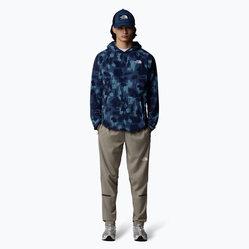Hanorac pentru bărbați The North Face Mountain Athletics Fleece Print summit navy aop print