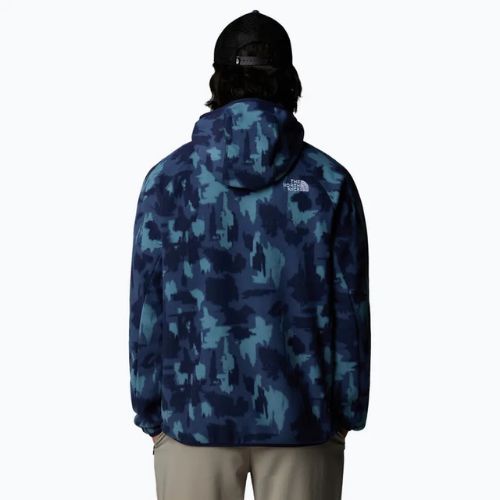 Hanorac pentru bărbați The North Face Mountain Athletics Fleece Print summit navy aop print