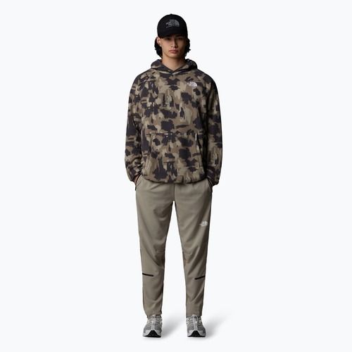Hanorac pentru bărbați The North Face Mountain Athletics Fleece Print cavern grey painted mou