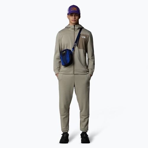 Hanorac pentru bărbați The North Face Mountain Athletics Full Zip Fleece clay grey/ cavern grey