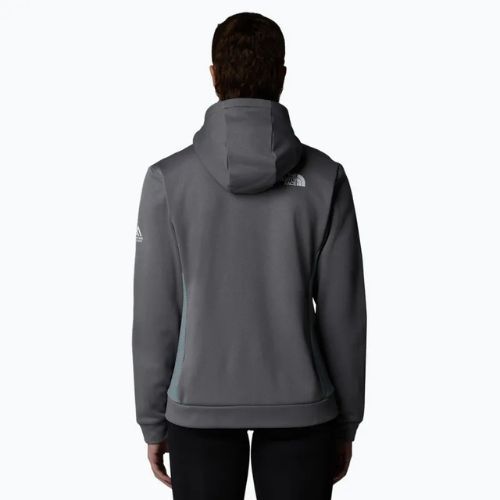 Hanorac pentru femei The North Face Mountain Athletics FZ Fleece smoked pearl/ monument grey