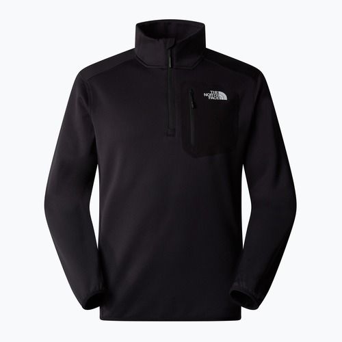 Hanorac pentru bărbați The North Face Crest 1/4 Zip black