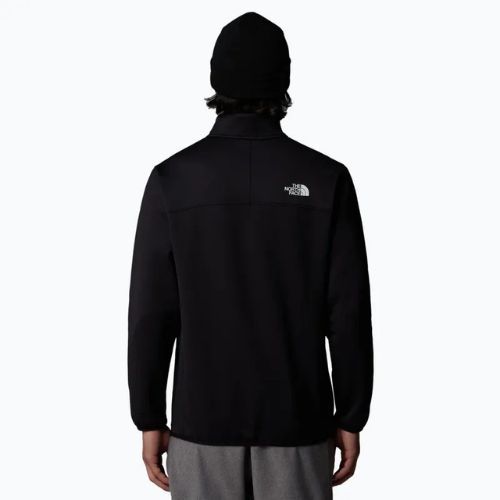 Hanorac pentru bărbați The North Face Crest 1/4 Zip black