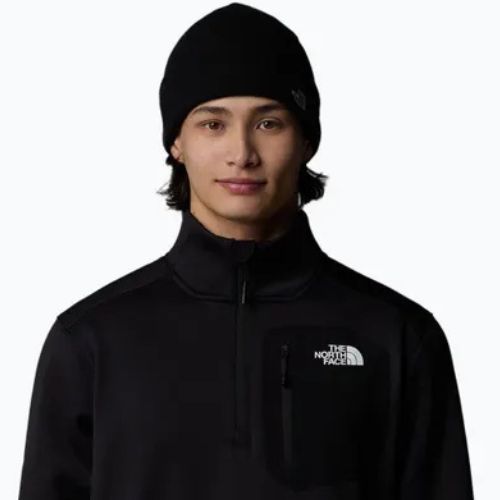 Hanorac pentru bărbați The North Face Crest 1/4 Zip black