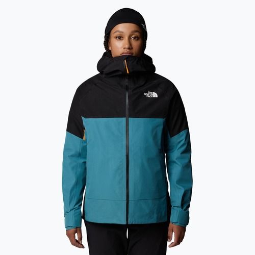 Jachetă de ploaie pentru femei The North Face Jazzi 3L Gtx albastru alge / negru