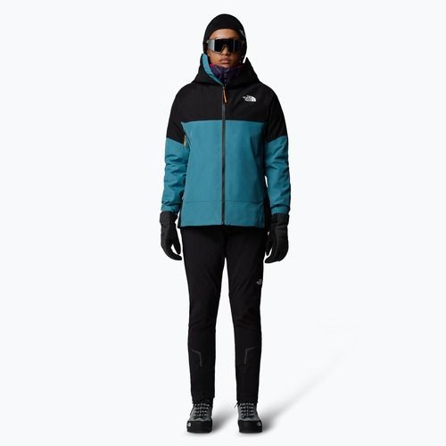 Jachetă de ploaie pentru femei The North Face Jazzi 3L Gtx albastru alge / negru