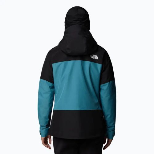 Jachetă de ploaie pentru femei The North Face Jazzi 3L Gtx albastru alge / negru