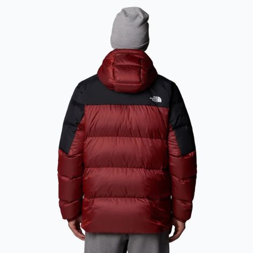 Geacă cu puf pentru bărbați The North Face Diablo Down 2.0 Hoodie high risk red/black heather