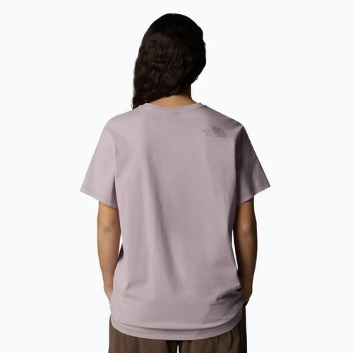 Tricou pentru femei The North Face Natural Dye purple chalk natural dye