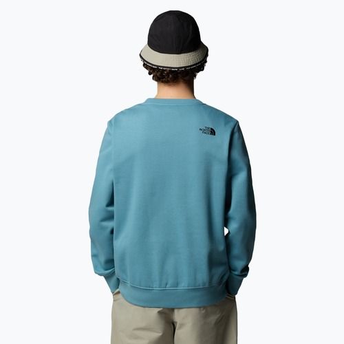 Hanorac pentru bărbați The North Face Drew Peak Crew algae blue