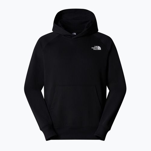 Bluză pentru bărbați The North Face Raglan Box Nse Hoodie black/ white