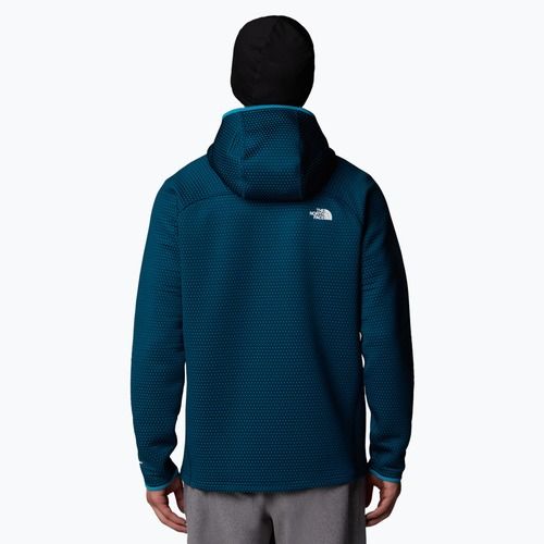 Bluză de trekking pentru bărbați The North Face Vertical Thermal FZ Hoodie midnight petrol