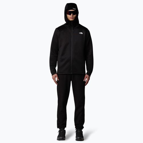 Bluză de trekking pentru bărbați The North Face Vertical Thermal FZ Hoodie black