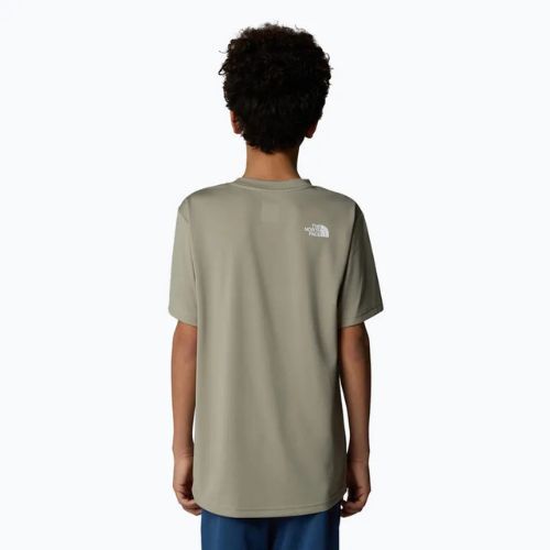 Tricou pentru copii The North Face Reaxion clay grey
