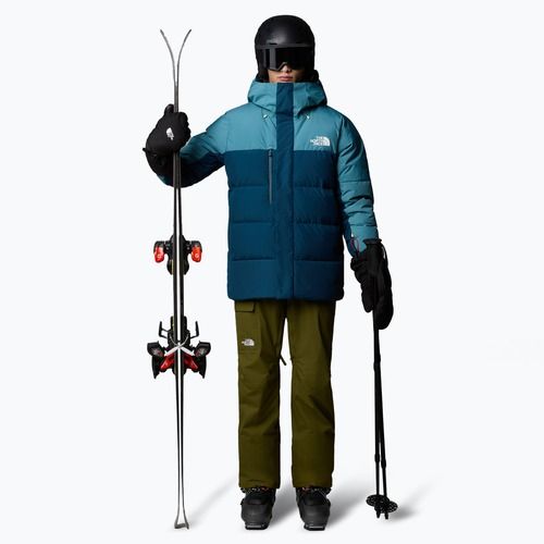 Geacă de schi pentru bărbați The North Face Corefire Down Windstopper Jacket midnight petrol/algae blue