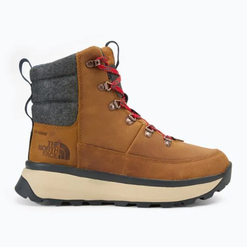 Ghete pentru bărbați The North Face Bergen Leather WP timber tan/red