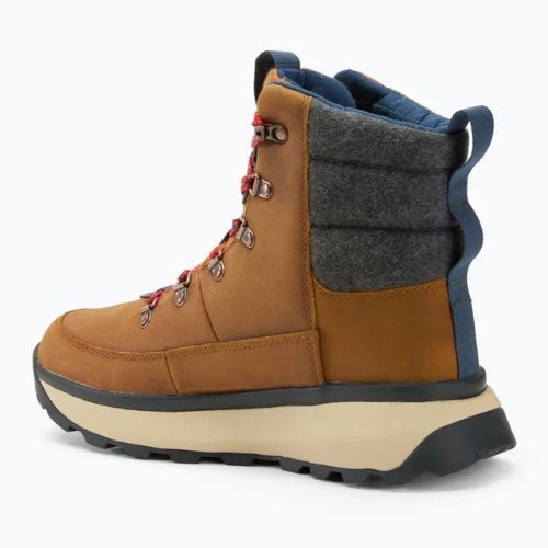 Ghete pentru bărbați The North Face Bergen Leather WP timber tan/red