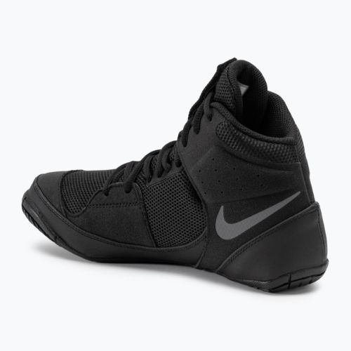 Încălțăminte de wrestling Nike Fury black/metallic silver