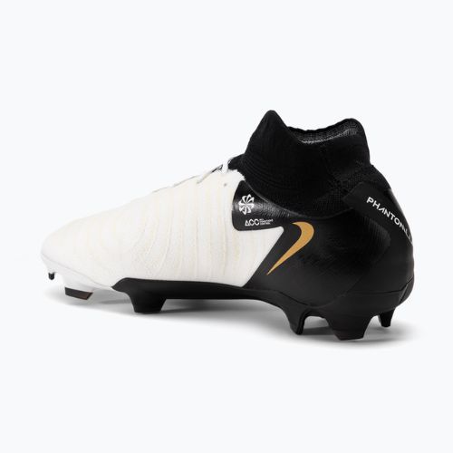 Încălțăminte de fotbal pentru bărbați  Nike Phantom Luna II Pro FG white/metallic gold coin/black