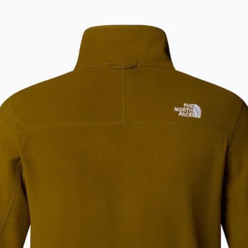 Hanorac pentru bărbați The North Face 100 Glacier Full Zip moss green
