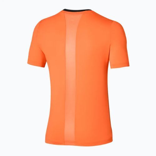 Tricou de tenis pentru bărbați  Mizuno Release Shadow Tee vibrant orange