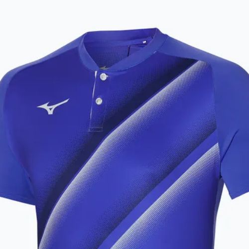 Tricou polo de tenis pentru bărbați Mizuno Shadow violet blue
