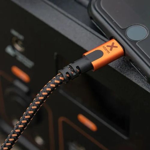 Cablu Xtorm Xtreme USB-C to Lightning 1.5m pomarańczowy