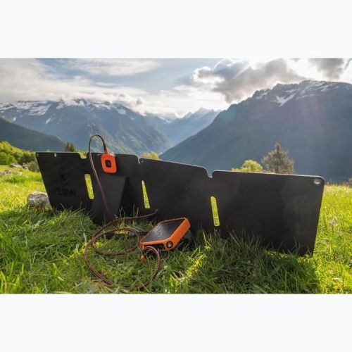 Panou solar Xtorm 28W negru
