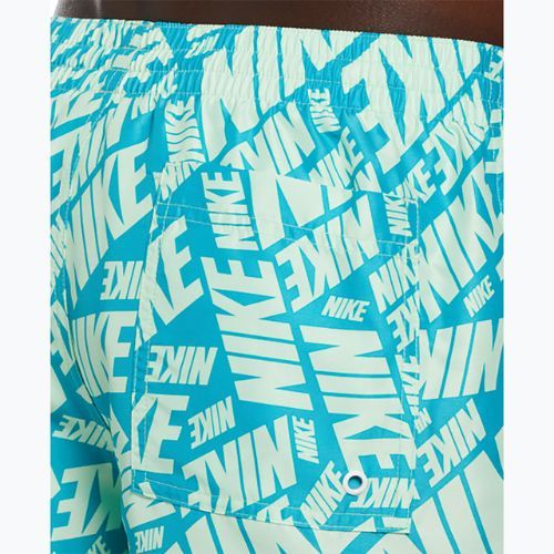 Pantaloni scurți de înot pentru bărbați Nike Tossed 5" Volley vapor green