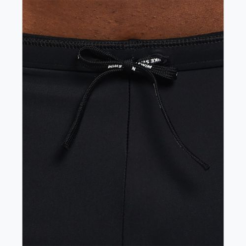 Boxeri de baie pentru bărbați Nike Tossed Swoosh Square Leg black