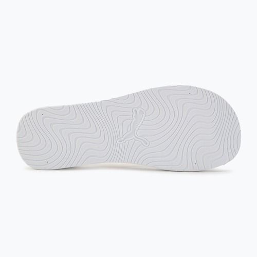 Papuci pentru femei PUMA Sandy Flip Metallic Shine puma white/puma gold