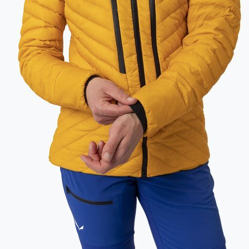 Geacă de puf pentru femei Salewa Ortles Hyb Rds Dwn gold