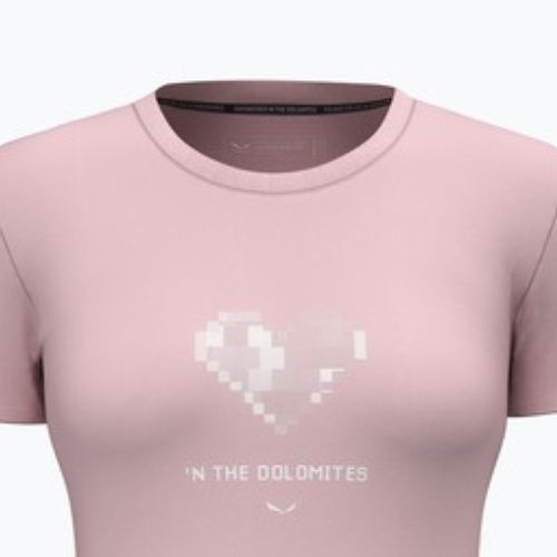 Tricou pentru femei Salewa Pure Heart Dry zephyr