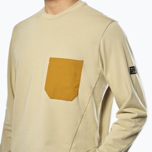 Bluza bărbați Salewa Fanes Dry Pullover quicksand