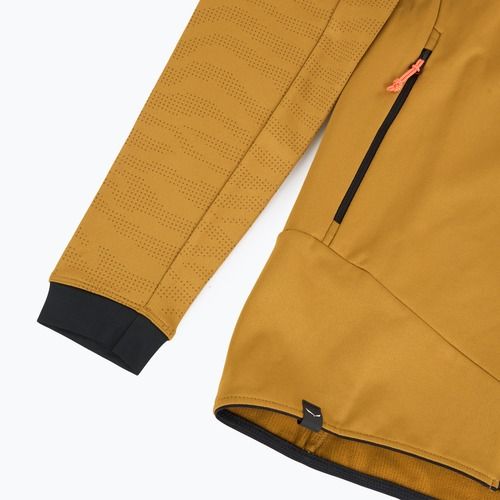 Bluză de trekking petru femei Salewa Sella Crevasse Hd golden brown