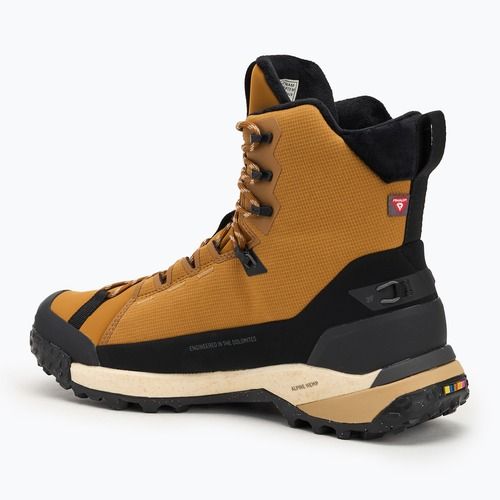 Încălțăminte de trekking pentru bărbați Salewa Puez Winter Mid Ptx golden brown / black