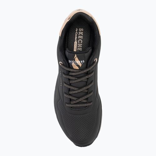 Încălțăminte pentru femei SKECHERS Uno Shimmer Away black/gold
