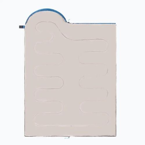 Sac de dormit KADVA Dorma R drept albastru