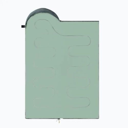 Sac de dormit KADVA Dorma R drept verde